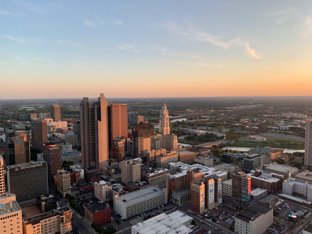 Columbus, OH -- Aerial